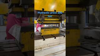 Hydraulic Press 250 Ton tone machine hydraulic hydraulicpress 250 press fluid safety shorts [upl. by Thanh]