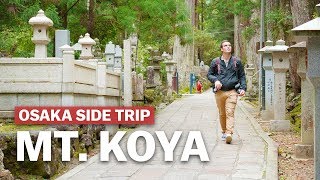 Osaka Side Trip to Mt Koya  japanguidecom [upl. by Yrome]