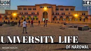 University Life  University Of Narowal After Smester Break  University Vlog  Brown Kahlon  2021 [upl. by Lebar]