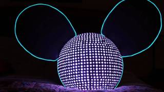 deadmau5 LED head from Comic Con 2011 [upl. by Akihsan143]