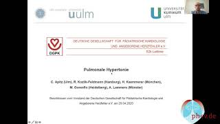 Webinar des pulmonale hypertonie ev vom 23 Juli 2021 [upl. by Kannan]