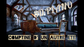 Yann Tiersen  Comptine dun autre ete  Piano Cover 8D AUDIO [upl. by Ehctav199]