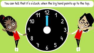 quotOClock Song for Kids Learn to Tell the Time on a clock with this fun songquot [upl. by Tem455]