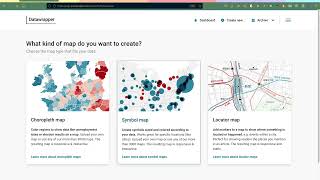 Datawrapper Tutorial Making a Locator Map a Choropleth Map and a Proportional Symbol Map [upl. by Largent]