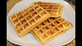 GOFRES BELGAS LOS TRADICIONALES RECETA MUY FÁCIL WAFFLES [upl. by Lewej340]