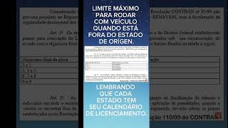 CALENDÁRIO NACIONAL LICENCIAMENTO resolução11000 CONTRAN licenciamentodigital [upl. by Agnot394]