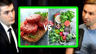 Meatbased vs Plantbased Diet for Longevity  David Sinclair and Lex Fridman [upl. by Hakim]