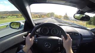 2008 Mercedes Benz SLK55 AMG POV Drive [upl. by Armbrecht]