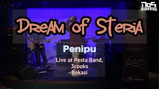 Dream of Steria  Penipu Live at Pesta Band [upl. by Uthrop]