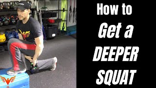 Improve Your Squat Depth with this Kettlebell Front FootElevated Split Squat [upl. by Wendell132]