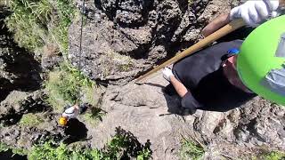 Salto del Pastor Canario and Abseiling route [upl. by Draner173]