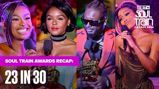 Soul Train Awards Recap Of Unforgettable Performances amp Honoring RampB amp Soul  Soul Train Awards 23 [upl. by Nadnal718]