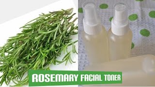 Rosemary water for face  Rosemary skin Toner  Brightens skin  Antiaging  Removes acne [upl. by Evilc]