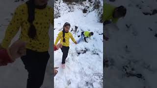 2024chakrata first snowfall 2023 [upl. by Gnoix403]