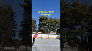 Double bar down challenge hockey funny challenge bardown [upl. by Schwerin]