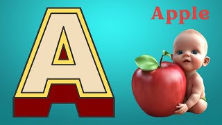 ABC Phonics Song  Alphabet letter sounds  ABC learning for toddlers  Education ABC Nursery Rhymes [upl. by Bordie349]