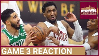 CLEVELAND CAVALIERS VS BOSTON CELTICS GAME 3 INSTANT REACTION [upl. by Kee988]