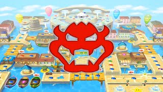 Mario Party 7  Party Cruise Grand Canal  Who Wins  GamesBnB [upl. by Torr]