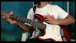 Santana  Primavera Guitar solo cover [upl. by Eada467]