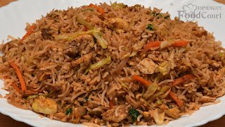 Egg Fried Rice Street Style Egg Fried Rice Spicy Egg Rice Recipe [upl. by Iretak]