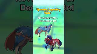 Upcoming Legendary Raids in Pokémon GO November amp December 2024 pokemongo pokemon legendaryraids [upl. by Annel]