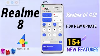 Realme 8 4G New Update F08 Full Review  Realme 8 November Update  Realme UI 50 New Features⚡⚡ [upl. by Georgeanna919]