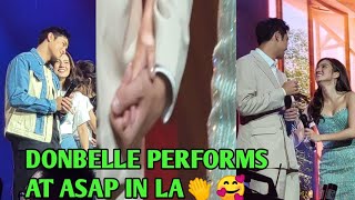 DonBelle nagpakilig sa ASAP in LA  DonBelle [upl. by Cybil]