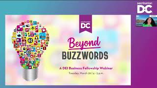 Beyond Buzzwords A DEI Business Fellows Webinar [upl. by Nnylcaj794]