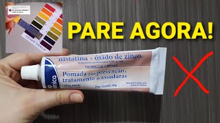 NÃO USE NISTATINA  ÓXIDO DE ZINCO NO ROSTO 😳 [upl. by Idola]