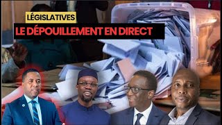 Suivez en DIRECT le dépouillement et les résultats  la razzia de Pastef Bougane félicite Sonko [upl. by Morie]