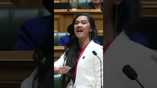 New zealands youngest Mp performed Maori Haka dance parliament 🔥hakaparliamet [upl. by Meehyrb731]