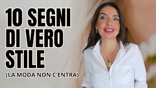 10 SEGRETI delle DONNE ELEGANTI che non centrano con la MODA [upl. by Hedges927]