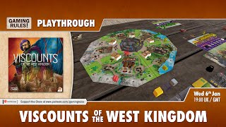 Viscounts of the West Kingdom 3player playthrough [upl. by Eleph878]