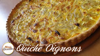 Recette Quiche aux Oignons [upl. by Caines654]