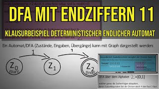 DFA welcher Wörter akzeptiert die bei Division durch 4 Rest 3 ergeben Modulo Dualzahlen etc [upl. by Feingold843]