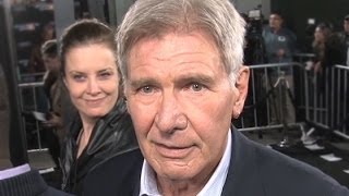 Harrison Ford Cant Believe Stupid Question FBomb [upl. by Hallvard484]