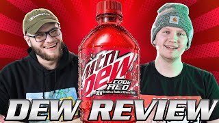 The FINAL Core Dew  Mountain Dew Code Red REVIEW [upl. by Tobit]