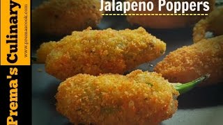 Easy Jalapeno Poppers Recipe with Cheese A most foolproof Recipe [upl. by Colley]