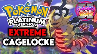 🔴 The Craziest Cagelocke ever Caged 8 Pokemon Platinum 🔴 [upl. by Ahsilet641]