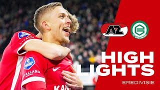 ⚡️ 𝐉𝐞𝐬𝐩𝐞𝐫 𝐰𝐢𝐭𝐡 𝐭𝐡𝐞 𝐰𝐢𝐧𝐧𝐞𝐫  Highlights AZ  FC Groningen [upl. by Henning]