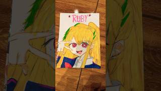 Hoshi no ko ✨🫶Ruby Hoshino anime otaku opening oshinoko [upl. by Dnomder343]