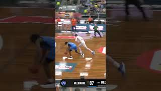 Ian Clark with the steal and 3 🥵🔥 nbl [upl. by Kreis]