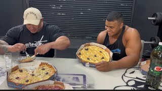 BITELO DESAFIOU FÁBIO GIGA NA PIZZA  QUEM COME MAIS [upl. by Genni999]