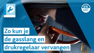 NKC  Zo kun je de gasslang en drukregelaar vervangen in de camper [upl. by Decca]