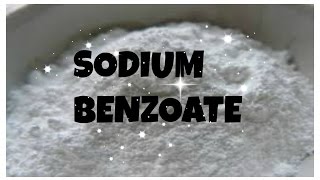 Sodium Benzoate  Chemistry Project [upl. by Misty]