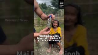 Maj Digvijay Singh Rawat 21 SF Indian Army [upl. by Aelanej]