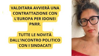 VALDITARA AVVIERÀ UNA CONTRATTAZIONE PER GLI IDONEI PNRR 1 CARTA DOCENTE A 500€ e altre notizie [upl. by Wilen141]