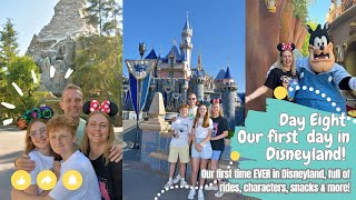 California vlogs  Our first day EVER in Disneyland  New rides characters snacks amp more 🏰 [upl. by Nivanod]