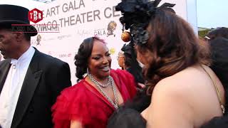 Tina Knowles Lawson amp Lynn Whitfield at the 2022 Wearable Art Gala [upl. by Airuam]