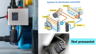 comment tester un pressostat de climatisation [upl. by Ohce]